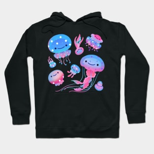 Polka dot jellyfish Hoodie